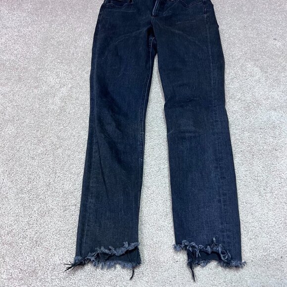 Express Jegging Ankle Black Skinny Super High Rise Pockets Women's Size 2 - Picture 7 of 14